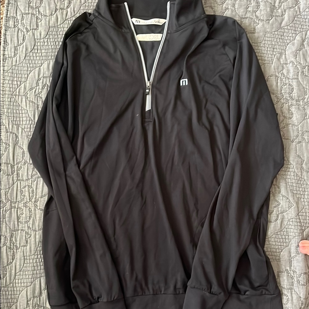 USCDavis Travis Mathew Black Lightweight Shirt Jacket